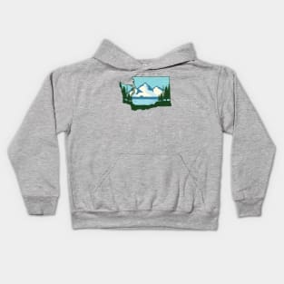 PNW Washington State Kids Hoodie